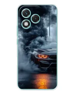 Чехол для Huawei Honor 400 Lite с картинкой «BMW M-Power — абстракция» Чехол для Huawei Honor 400 Lite с картинкой «BMW M-Power — абстракция»