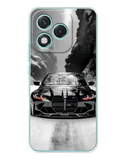 Чехол для Huawei Honor 400 Lite с картинкой «BMW — акварельный дрифт» Чехол для Huawei Honor 400 Lite с картинкой «BMW — акварельный дрифт»