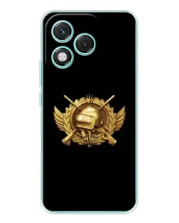 Чехол для Huawei Honor 400 Lite с картинкой «PUBG — оранжевый градиент»