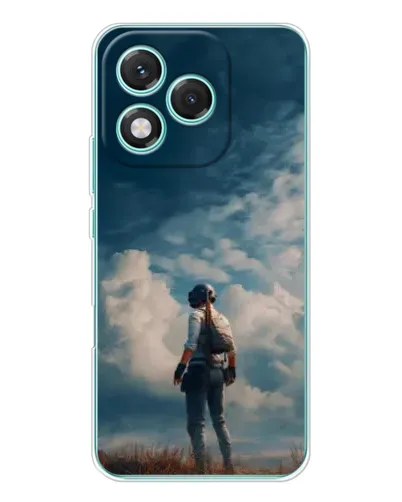 Чехол для Huawei Honor 400 Lite с картинкой «Герой PUBG на скале» Чехол для Huawei Honor 400 Lite с картинкой «Герой PUBG на скале»