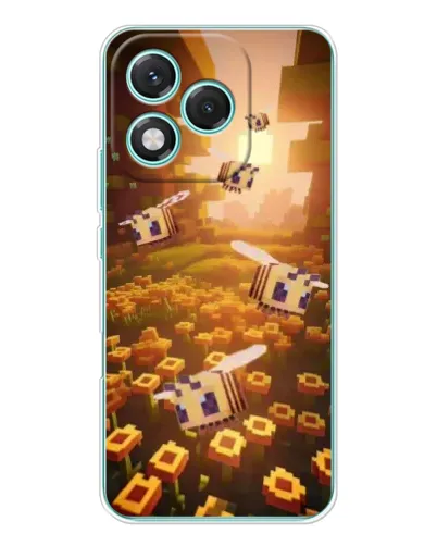 Чехол для Huawei Honor 400 Lite с картинкой «Поле подсолнухов»