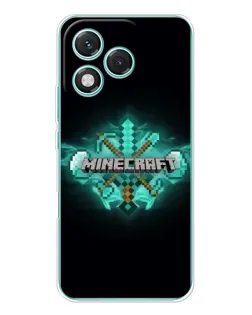 Чохол для Huawei Honor 400 Lite з картинкою «Minecraft Diamond лого» Чохол для Huawei Honor 400 Lite з картинкою «Minecraft Diamond лого»