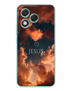 Чехол для Huawei Honor 400 Lite с картинкой «Сияние Имени Jesus»