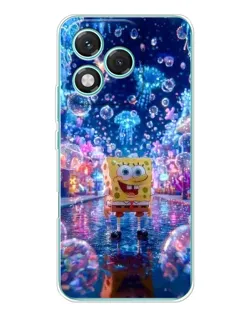 Чехол для Huawei Honor 400 Lite с картинкой «Неоновый океан»