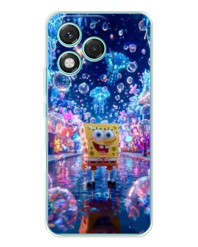 Чехол для Huawei Honor 400 Lite с картинкой «Неоновый океан» Чехол для Huawei Honor 400 Lite с картинкой «Неоновый океан»