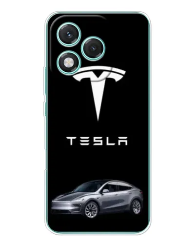 Чехол для Huawei Honor 400 Lite с картинкой «Tesla Model Y» Чехол для Huawei Honor 400 Lite с картинкой «Tesla Model Y»