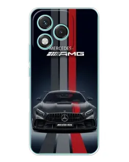 Чехол для Huawei Honor 400 Lite с картинкой «Mercedes — белый карбон» Чехол для Huawei Honor 400 Lite с картинкой «Mercedes — белый карбон»