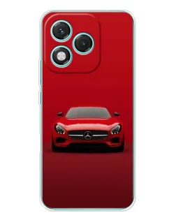 Чехол для Huawei Honor 400 Lite с картинкой «Красный Mercedes AMG»