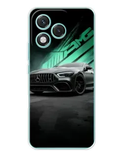 Чехол для Huawei Honor 400 Lite с картинкой «Темный Mercedes AMG»