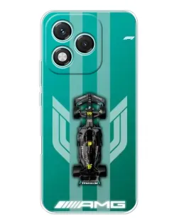 Чехол для Huawei Honor 400 Lite с картинкой «Mercedes AMG Petronas»