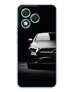 Чехол для Huawei Honor 400 Lite с картинкой «Свет фар Mercedes»