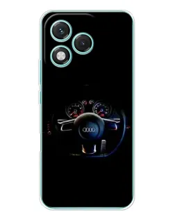 Чехол для Huawei Honor 400 Lite с картинкой «Салон Audi — руль» Чехол для Huawei Honor 400 Lite с картинкой «Салон Audi — руль»