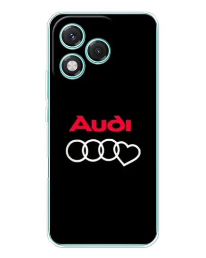 Чехол для Huawei Honor 400 Lite с картинкой «Логотип Audi Heart»