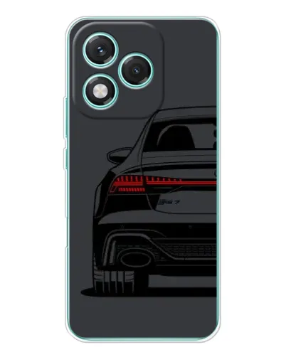 Чехол для Huawei Honor 400 Lite с картинкой «Задняя часть Audi — арт»
