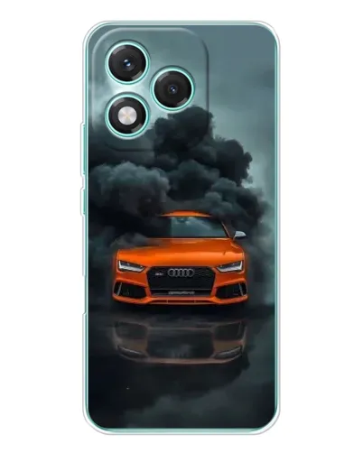 Чехол для Huawei Honor 400 Lite с картинкой «Audi в облаках дыма»