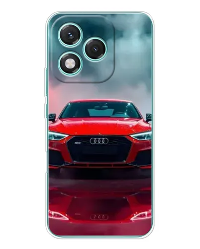 Чехол для Huawei Honor 400 Lite с картинкой «Audi RS — красный стиль»