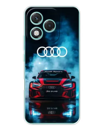 Чехол для Huawei Honor 400 Lite с картинкой «Audi Sport — неон»