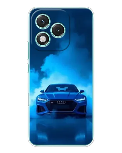 Чехол для Huawei Honor 400 Lite с картинкой «Audi — голубая энергия»