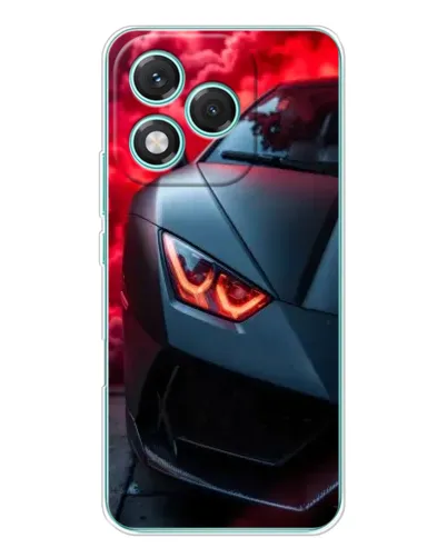 Чехол для Huawei Honor 400 Lite с картинкой «Lamborghini красное сияние»