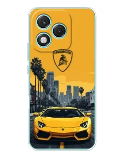 Чехол для Huawei Honor 400 Lite с картинкой «Желтый Lamborghini город» Чехол для Huawei Honor 400 Lite с картинкой «Желтый Lamborghini город»