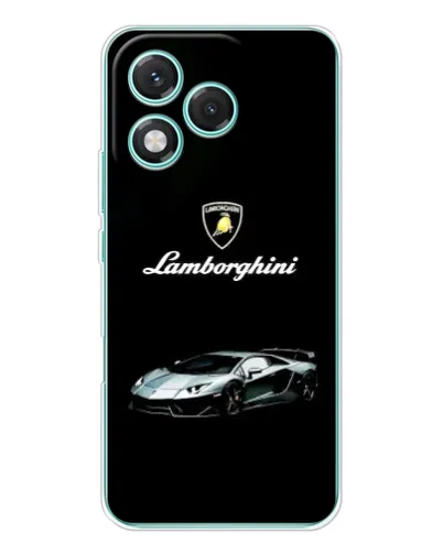 Чехол для Huawei Honor 400 Lite с картинкой «Логотип Lamborghini классика»