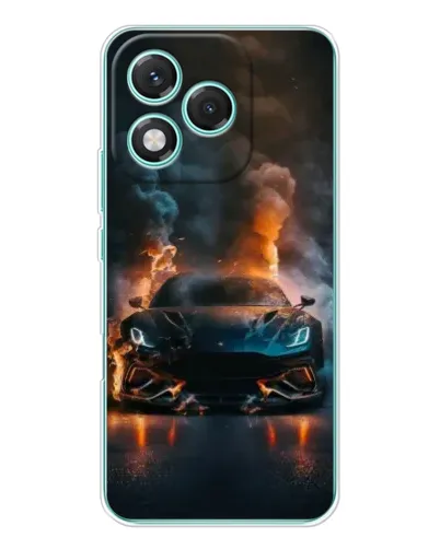 Чехол для Huawei Honor 400 Lite с картинкой «Lamborghini дымная эстетика»