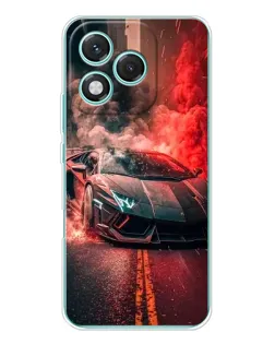 Чехол для Huawei Honor 400 Lite с картинкой «Lamborghini красный дым» Чехол для Huawei Honor 400 Lite с картинкой «Lamborghini красный дым»