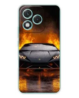 Чехол для Huawei Honor 400 Lite с картинкой «Lamborghini в огне» Чехол для Huawei Honor 400 Lite с картинкой «Lamborghini в огне»
