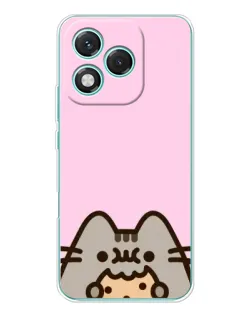 Чехол для Huawei Honor 400 Lite с картинкой «Pusheen и печенье» Чехол для Huawei Honor 400 Lite с картинкой «Pusheen и печенье»