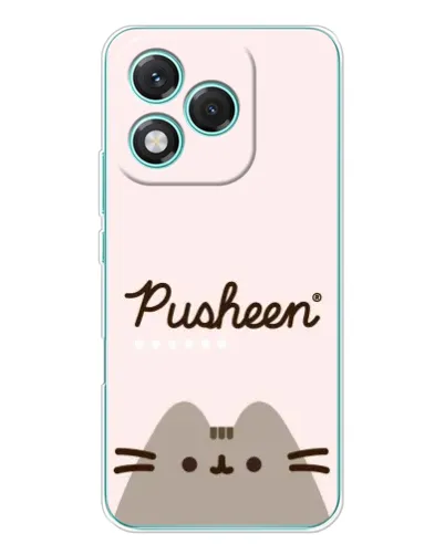 Чехол для Huawei Honor 400 Lite с картинкой «Pusheen логотип»