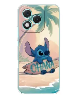 Чехол для Huawei Honor 400 Lite с картинкой «Стич на серфе»
