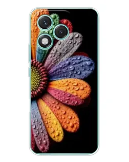 Чехол для Huawei Honor 400 Lite с картинкой «Радужный цветок»