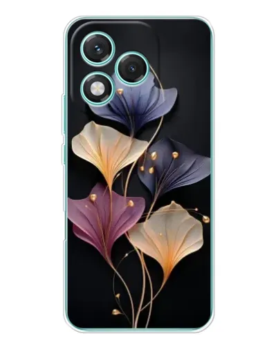 Чехол для Huawei Honor 400 Lite с картинкой «Лиловые цветы грации»