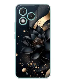 Чехол для Huawei Honor 400 Lite с картинкой «Черный лотос»