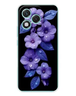 Чехол для Huawei Honor 400 Lite с картинкой «Фиолетовые цветы с росою» Чехол для Huawei Honor 400 Lite с картинкой «Фиолетовые цветы с росою»
