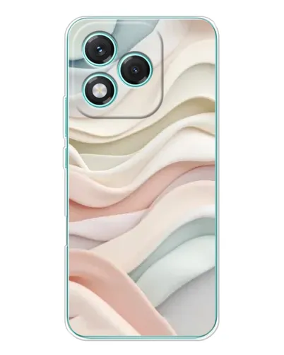 Чехол для Huawei Honor 400 Lite с картинкой «Пастельные нежные волны»