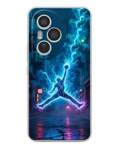 Чехол для Huawei Honor 400 Pro с картинкой «Jordan Gold Jumpman»