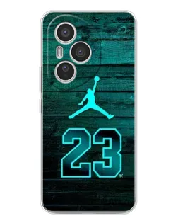 Чехол для Huawei Honor 400 Pro с картинкой «Jordan Cyan 23»