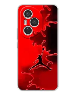 Чехол для Huawei Honor 400 Pro с картинкой «Jordan Red Smoke»