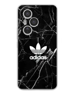 Чехол для Huawei Honor 400 Pro с картинкой «Белый мрамор Adidas»
