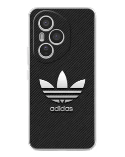 Чехол для Huawei Honor 400 Pro с картинкой «Adidas Карбоновая текстура»