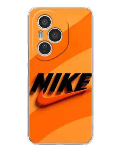 Чехол для Huawei Honor 400 Pro с картинкой «Оранжевый драйв Nike»