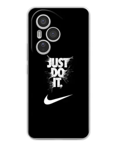 Чехол для Huawei Honor 400 Pro с картинкой «Текстовый принт Nike»