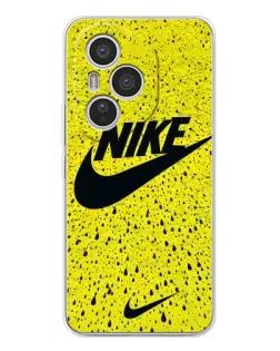 Чехол для Huawei Honor 400 Pro с картинкой «Желтый текстурный Nike» Чехол для Huawei Honor 400 Pro с картинкой «Желтый текстурный Nike»