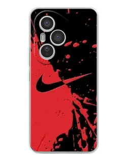 Чехол для Huawei Honor 400 Pro с картинкой «Красные брызги Nike» Чехол для Huawei Honor 400 Pro с картинкой «Красные брызги Nike»
