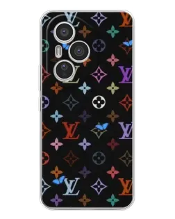 Чехол для Huawei Honor 400 Pro с картинкой «Цветная монограмма LV»