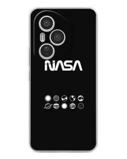 Чехол для Huawei Honor 400 Pro с картинкой «NASA — технический принт»