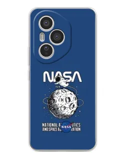 Чехол для Huawei Honor 400 Pro с картинкой «NASA — лунная миссия»