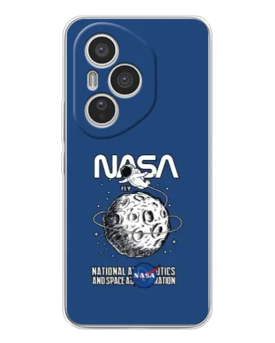 Чехол для Huawei Honor 400 Pro с картинкой «NASA — лунная миссия» Чехол для Huawei Honor 400 Pro с картинкой «NASA — лунная миссия»