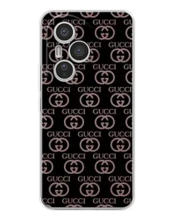 Чехол для Huawei Honor 400 Pro с картинкой «Классическая монограмма Gucci»